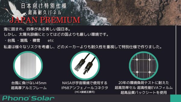 Phono Solar 太陽光パネル 大容量 高出力 250W 1枚 - 画像 (5)